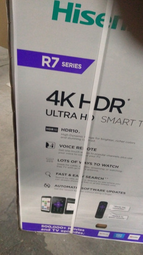 Imagen 4 de 5 de Pantalla De 75 Pulgadas,hisense Modelo R7 Año 2020