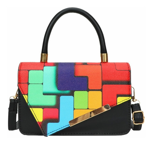 Bolso Bandolera De Mujer Rainbow Cube