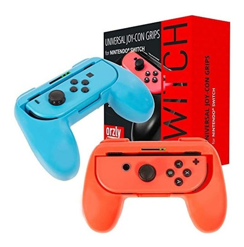 Imagen 1 de 4 de Empuñaduras Orzly Compatibles Con Nintendo Switch Joy-cons