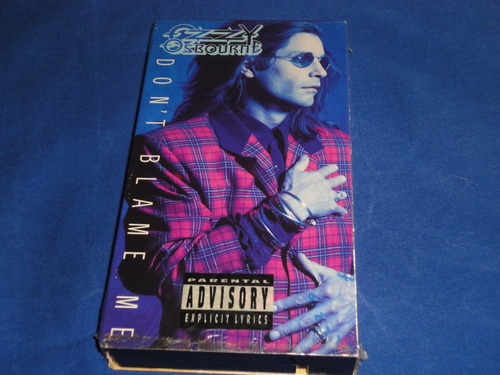 Ozzy Ozbourne - Dont Blame Me (vhs .importado Usa)1991