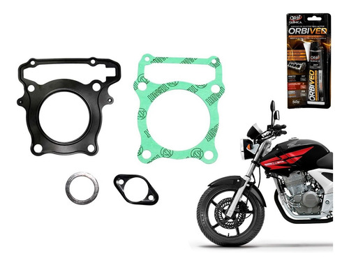 Jg Junta Kit A Cola Silicone Motor Cbx Twister Xr Tornado