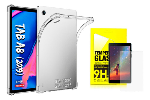 Capa Para Tablet Samsung Tab A8 T290 / T295 Tpu + Película