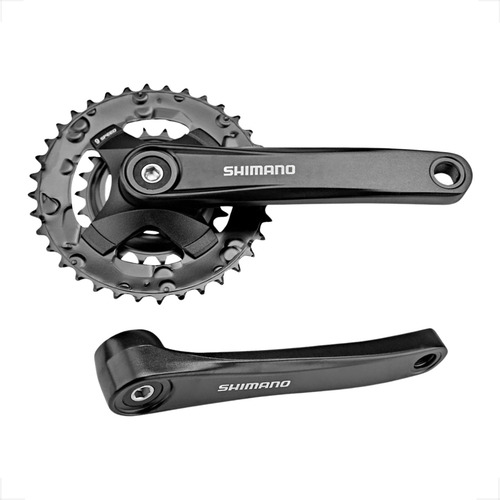Pe De Vela Duplo Shimano Altus Para Bicicleta 18v 2x9v 36d