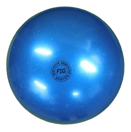 Bola Pelota Gimnasia Rítmica Escarchada Jogger 19 Cm 420gr