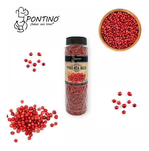 Pontino Pimienta Rosa 265 Gramos 2 Piezas