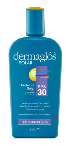 Protector Solar Dermaglos® F30+ Alta Protección | 250ml