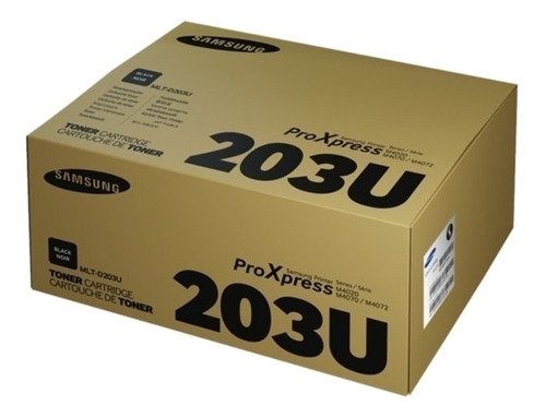 Imagen 2 de 8 de Toner Samsung 203u Negro Original 4070 4072 15k Copias