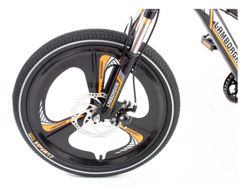 Imagen 5 de 10 de Bicicleta Lamborghini Mountain Bike R20 Bmx 3 Rayos Lh
