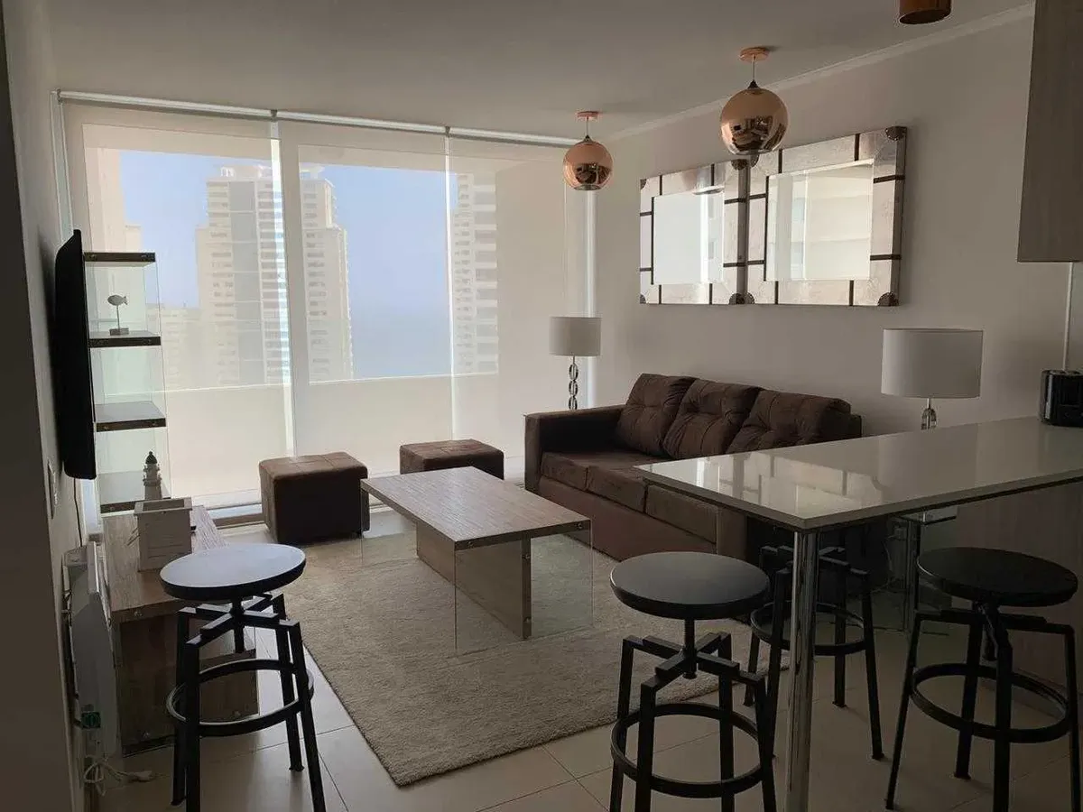 Imagen 4 de 9 de Departamento Amoblado En Venta En Concón (174163)