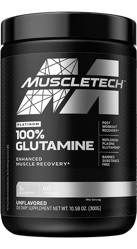 Glutamina Polvo Muscletech - g a $640
