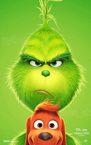 Pósters The Grinch - El Grinch - 2018 - 42x30 Cm.