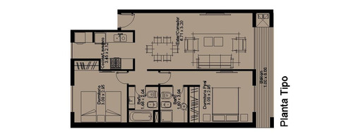 Departamento 3 Amb C/ Cochera En Zona Residencial. Bolívar 434 1ºb