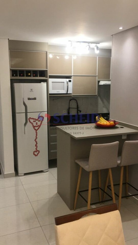 Imagem 10 de 15 de Apartamento A Venda No Jd. Marajoara Com 2 Dormitórios, 1 Suíte E 1 Vaga. - Mc9783