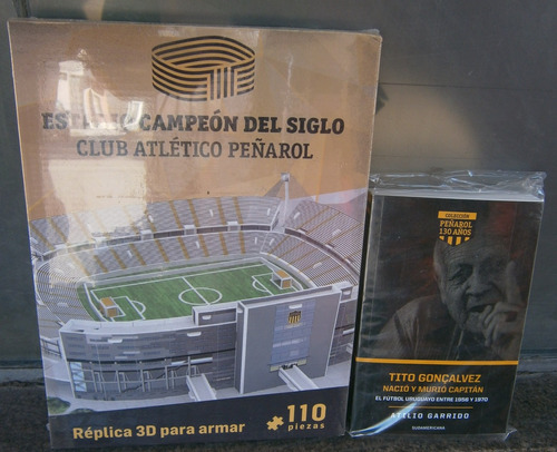 Maqueta Estadio Campeon Del Siglo + Peñarol Tito Goncalvez