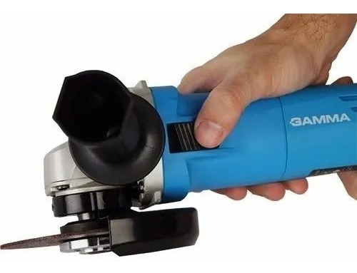 Imagen 2 de 8 de Amoladora Angular Gamma 650w 4-1/2'' 115mm 11000rpm G1909ar