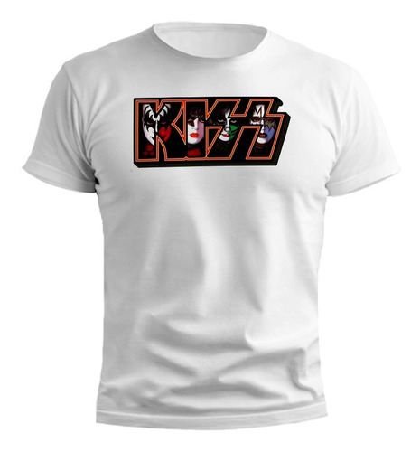 Remera Kiss Banda Diseños 