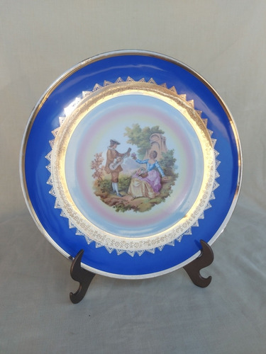 Prato Em Porcelana Luiz Xv (Usado)