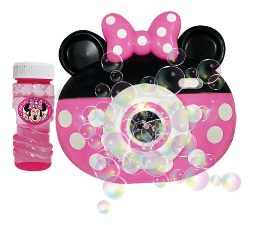 Burbujero Minnie Bubble Camara Ditoys Cuota