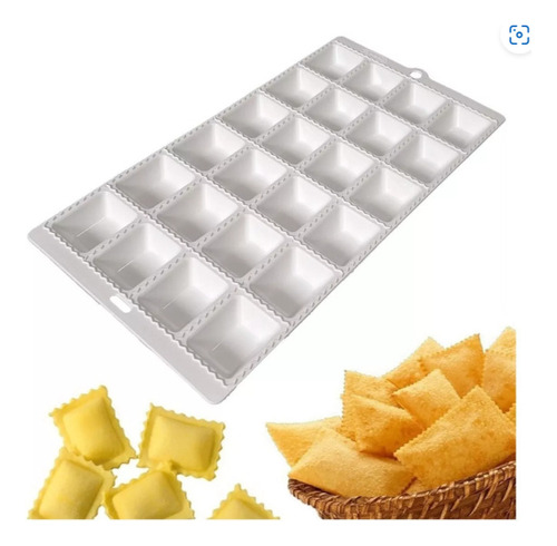 Forma Para Mini Pastel E Ravioli Recheado 24 Cavidades 