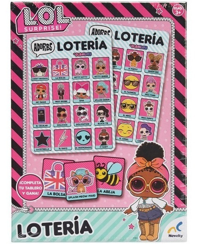 Lotería De Lol Surprise  Novelty