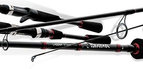 Caña Daiwa Laguna Bait Casting Carbon 1,95 Metros 1 Tramo -