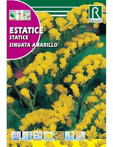 Semilla Estatice Sinuata Amarillo 0,5 Grs