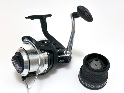 Reel Mitchell Compact Silver Lc 700 Negro Derecho/izquierdo