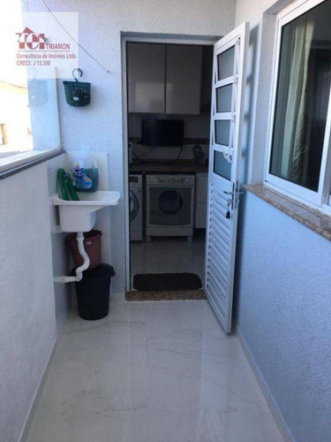 Imagem 14 de 27 de Apartamento Com 3 Dormitórios À Venda, 76 M² Por R$ 390.000,00 - Vila Metalúrgica - Santo André/sp - Ap3630
