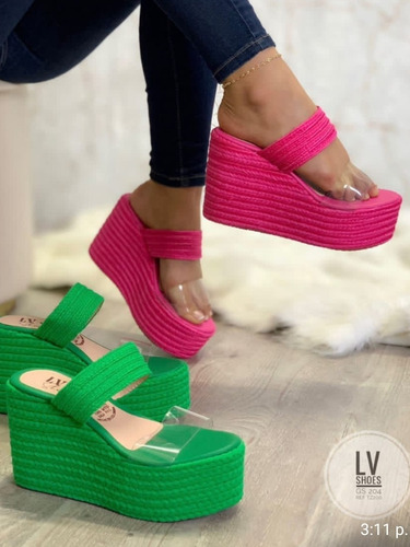 Imagen 9 de 10 de Sandalias Suela De Yute Para Damas. Moda Colombiana