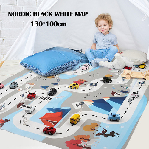 Mapa Para Niños, Mapa De Escena, Juguetes Educativos Creativ