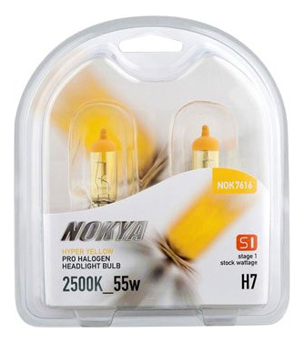 Nokya Arctic Foco Para Faro Delantero H7 Amarillo Fase 1