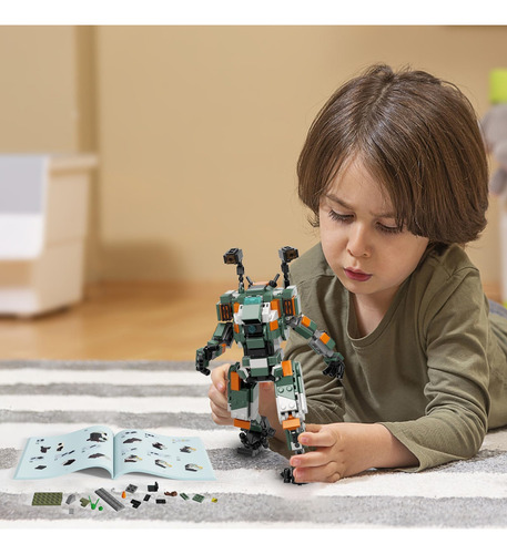 Kit De Construcción De Robot Mecha Mecha Mecha Anundblock De