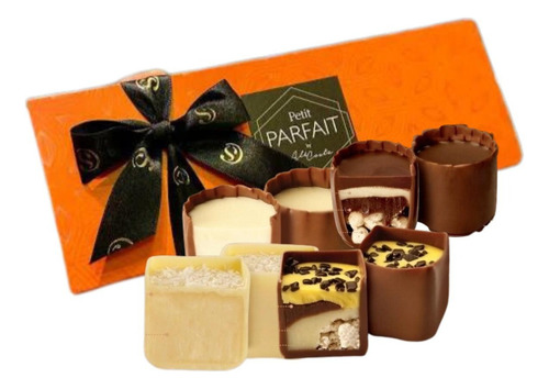 Petit Parfait Chocolates Cacau Show Amargo Com Sem Agregado Caixa