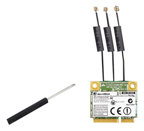 Ordenador Portátil Broadcom Chip Nic Bcm94360 Hmb Gigabit Ac
