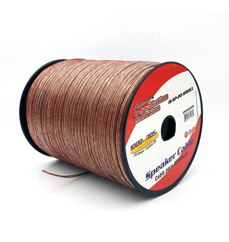 Cable Bafle 2 X 0,35 Mm Transparente Rollo 305mts Na