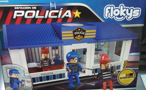 Set De Juego Flokys Estacion De Policia