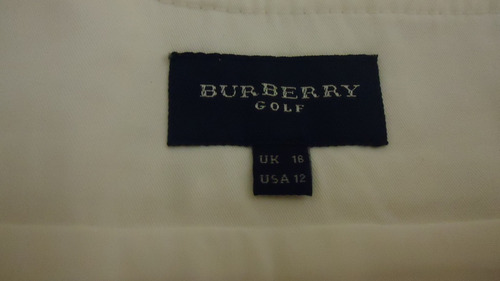 Falda De Golf Burberry