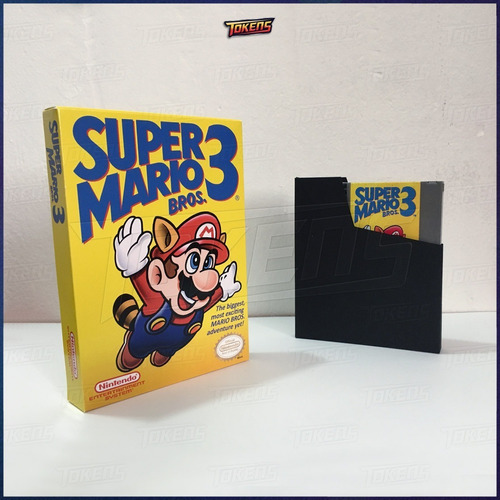 Mario Bros 3 Nes  Caja, Funda Cubrepolvo, Etiquetas Y Manual