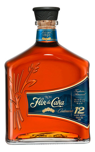 Ron 12 Años Flor De Caña Centenario 750ml