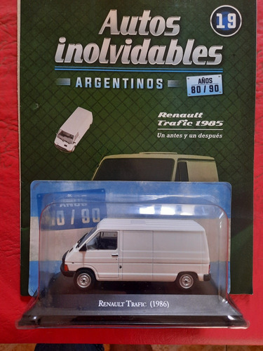 Inolvidables Argentinos 80y90 N19 Renault Traffic 