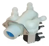 Comprar Electrovalvula Solenoide Triple 180° Entrada Agua Lavarropas