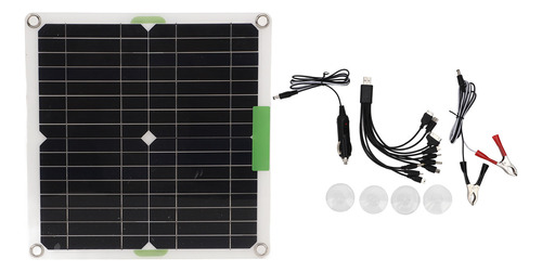 Panel Solar Portátil De 200 W 12 V Monocristalino De Alta Co