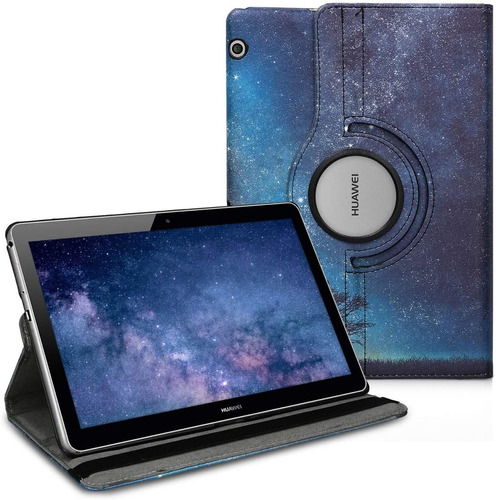  ° Case For Huawei Mediapad T   Pu Leather Protective ...