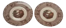 Comprar Antiguos Platos De Porcelana Inglesa Uso O Decoración Bellos