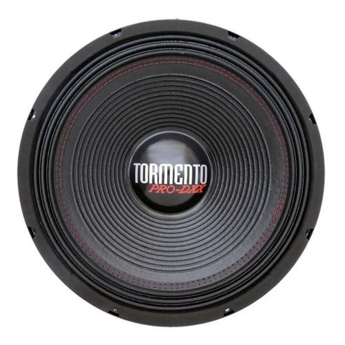 Alto Falante Woofer Pancadão Tormento Pro Dxx 520 Wrms 15'' Cor Preto
