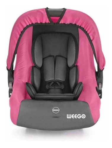 Imagem 2 de 4 de Bebe Conforto Cozy 0-13 Kg Rosa Weego - 4025 Multilaser