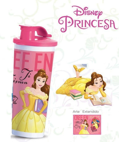 Tupperware Practi Vaso Agua Leche Princesa Bella Oferta