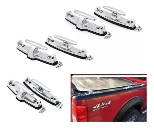 Gancho De Amarre Universal Para Camioneta Pick Up 4x4 Pack 6