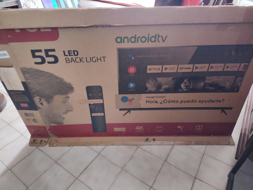 Smart Tv De 55 Tcl L55p8m Con Pantalla Led 4k 110/220v (Usado)