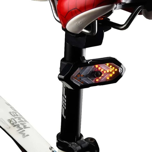 Luz Trasera De Bicicleta Con Carga Usb, Luz Nocturna, Luz De